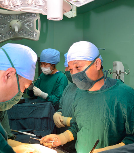 Tratamiento de enfermedades cardiacas infantiles.