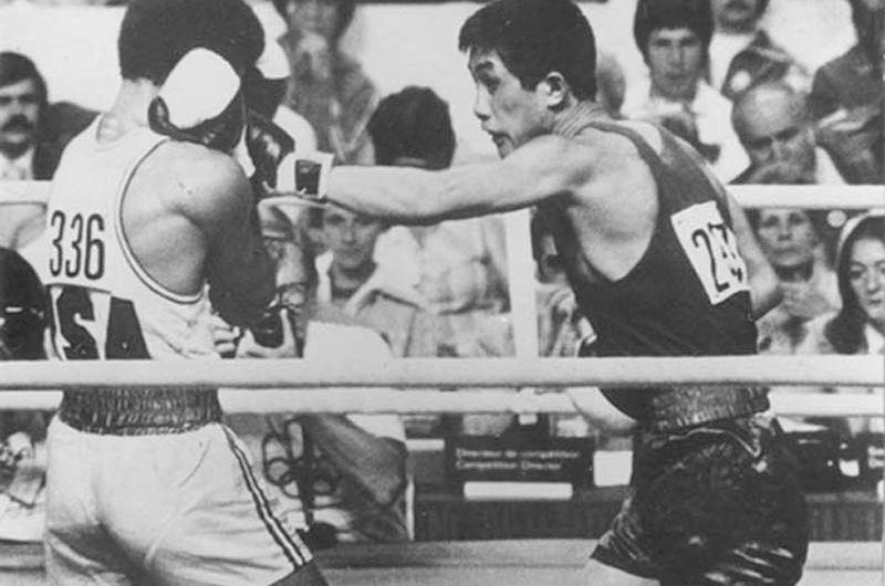 Afamado boxeador.