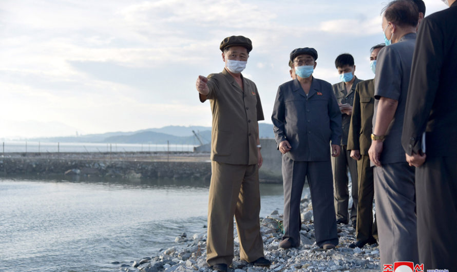 Preparativos para la construcción de fábricas en Kimhwa