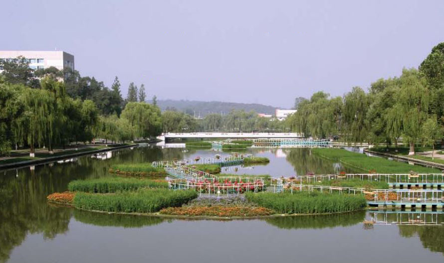 Mejora del agua del río Pothong.
