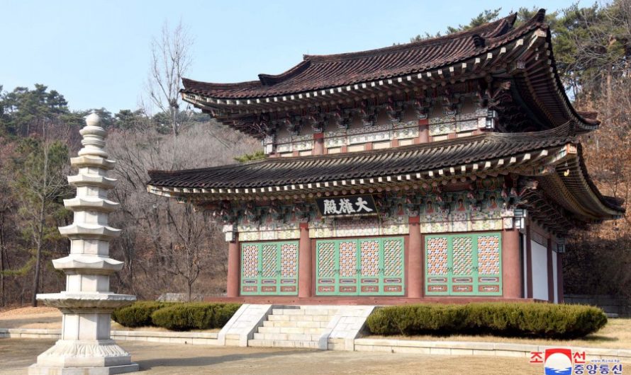Templo Kwangbop, patrimonio nacional con una historia de más de 1600 años.