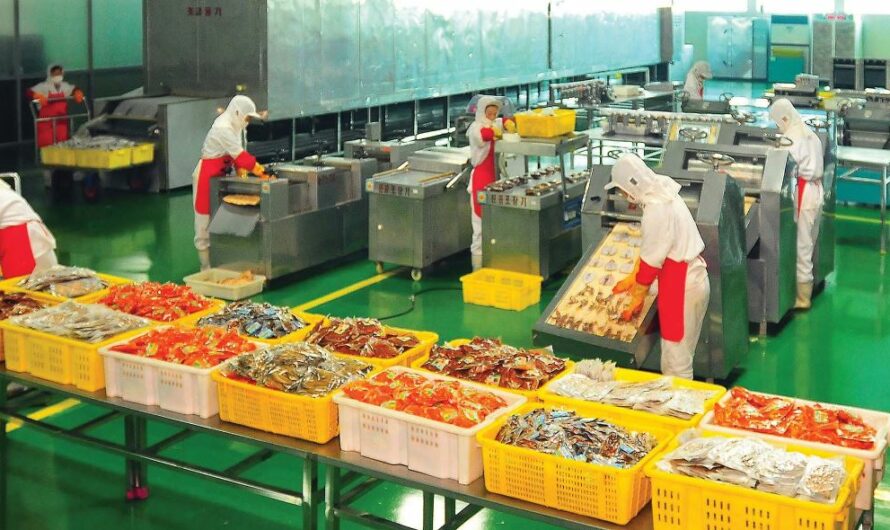 Aumento de la producción en empresas de pesca