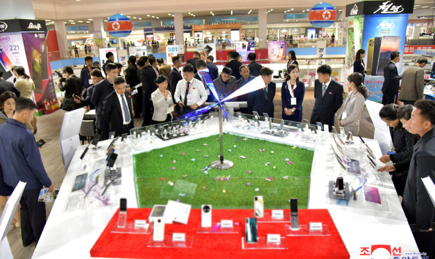 Exposición de productos de industria ligera