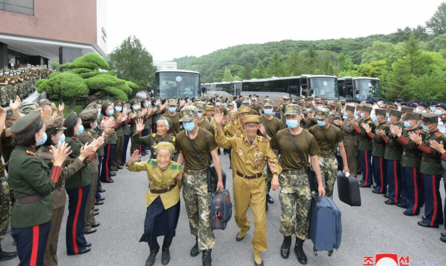 Llegan a Pyongyang los participantes en festividades del día de victoria en la guerra