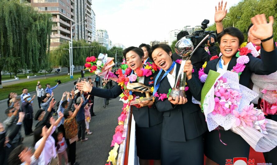 Recibimiento a las campeonas del mundo