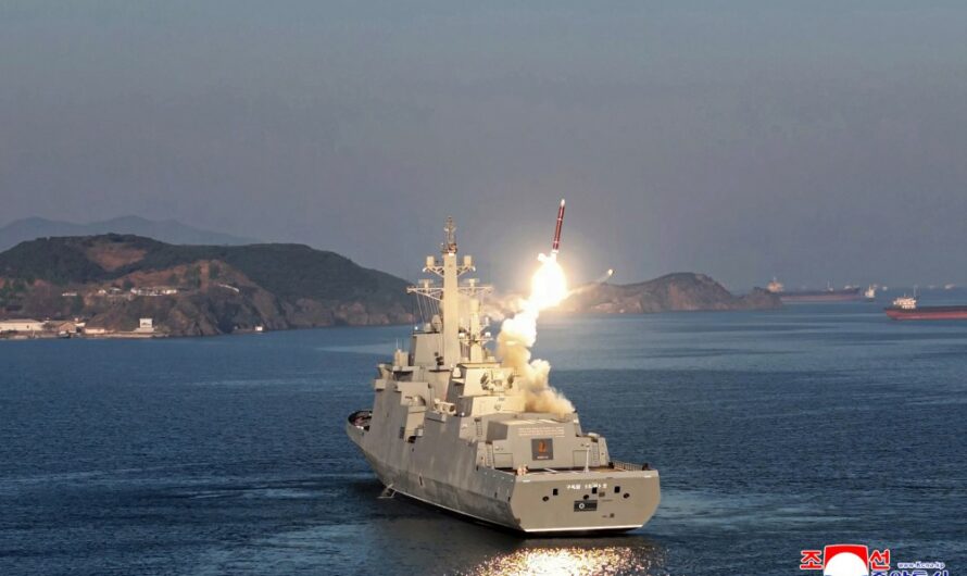 Prueba de armas de destructor «Choe Hyon»