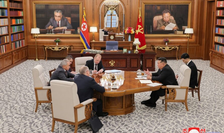 Reunión con el secretario del Consejo de Seguridad de Rusia