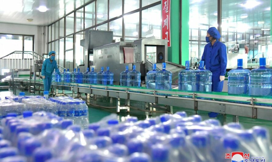 Embotelladora de aguas Manantiales Ryongaksan