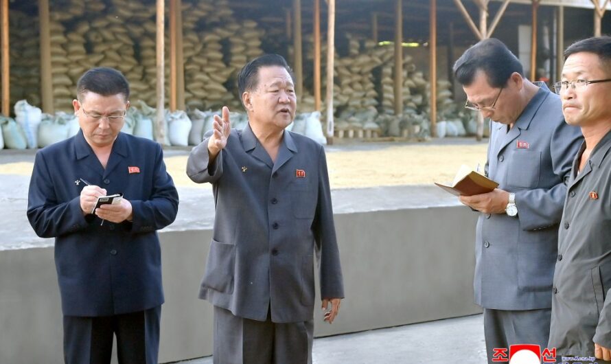 Visita de trabajo a Phyong-an del Sur