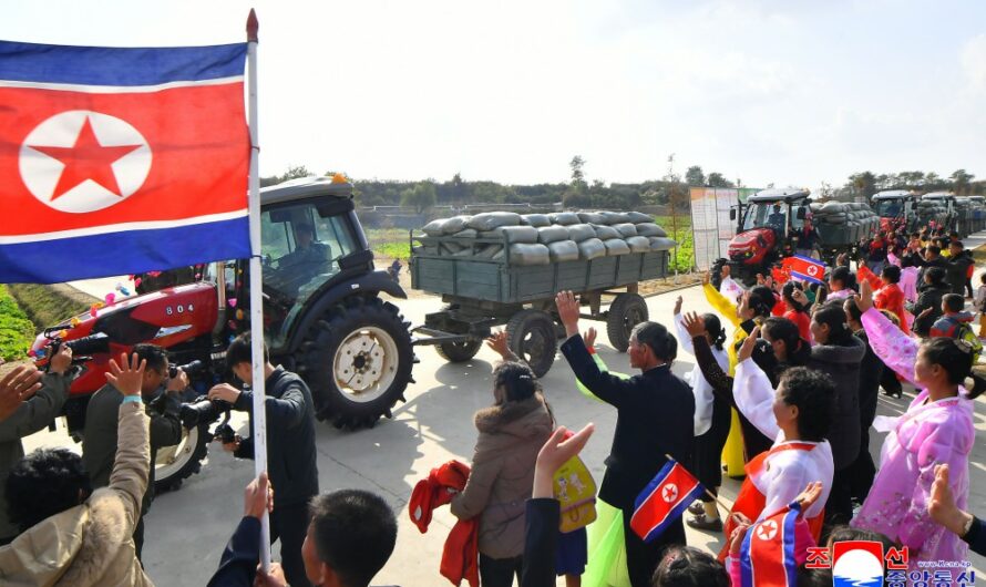 Balance de cosechas en la granja de Yokgudo.