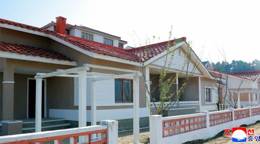 Acabada la construcción de viviendas en Junggang