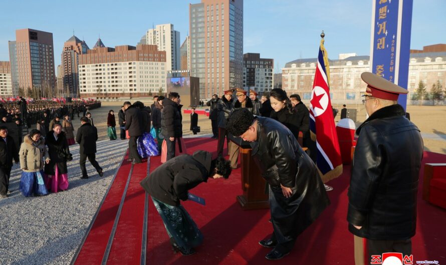 Inauguración del nuevo barrio Saeppyol