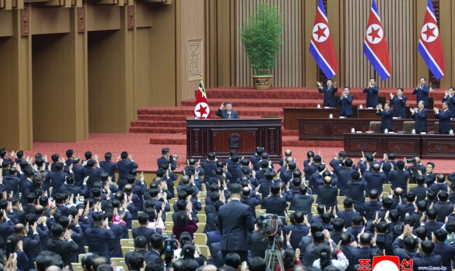 Discurso en la I sesión de la XV Legislatura de la Asamblea Popular Suprema