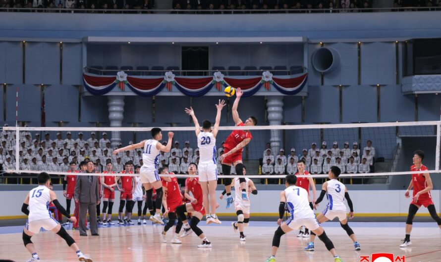 Partido de voleibol con motivo del Día del Sol