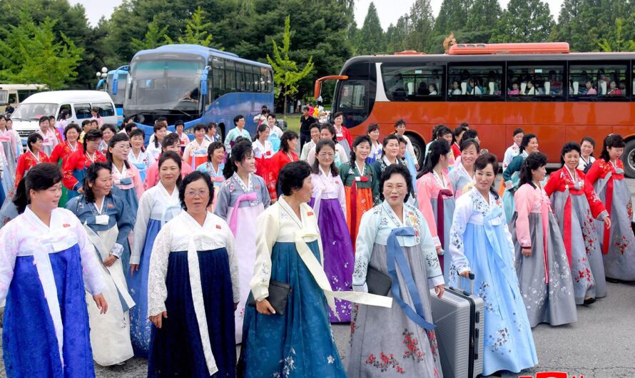 Llegan a Pyongyang las participantes en el 8º Congreso de la UMSC
