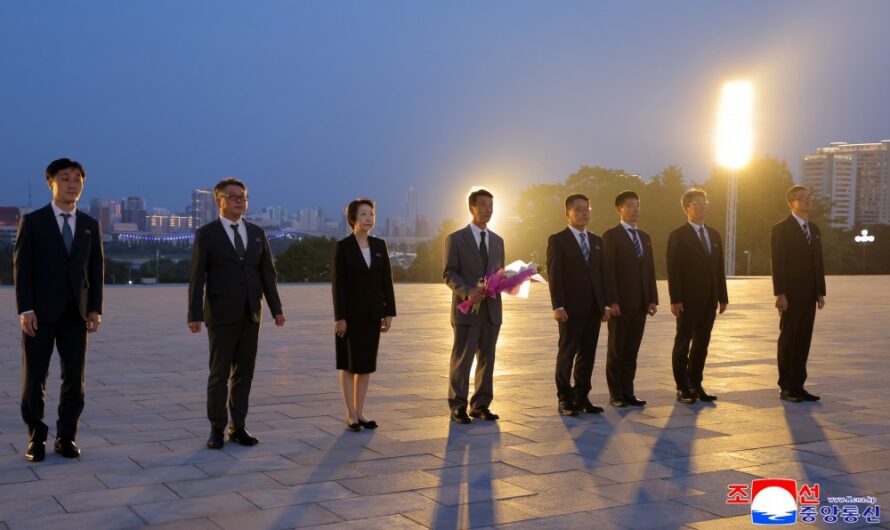 Actos de la delegación de Universidad Coreana de Chongryon