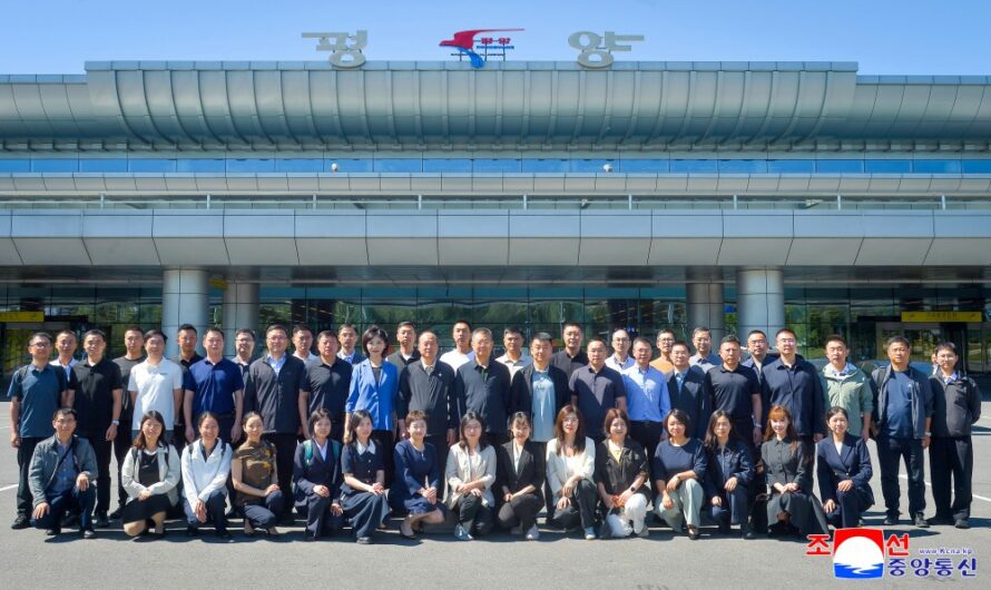 Delegación china visita la RPDC