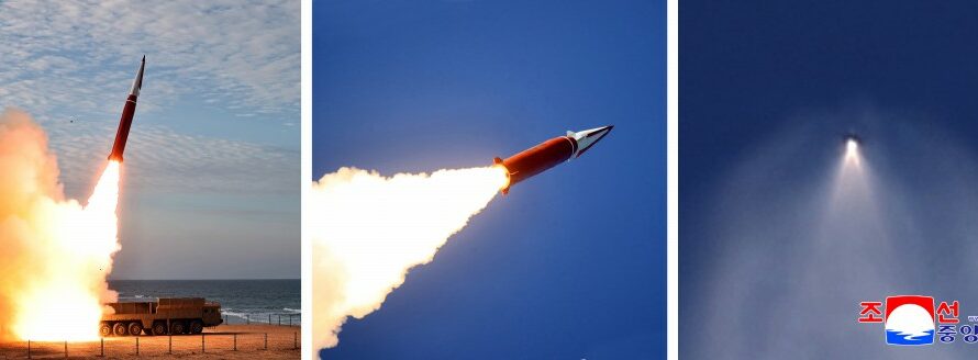 Prueba de nuevo sistema armamentista de gran relevancia